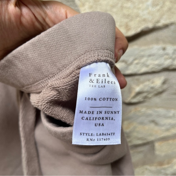 Frank & Eileen Catherine Triple Fleece Pants Sz S Toasted - Picture 6 of 8